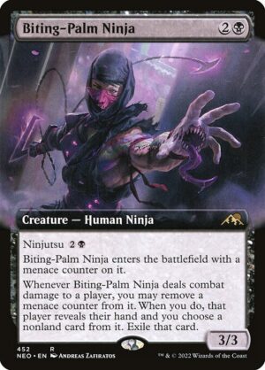 Biting-Palm Ninja<br /><span class="collector-number">Collector No. 452</span>