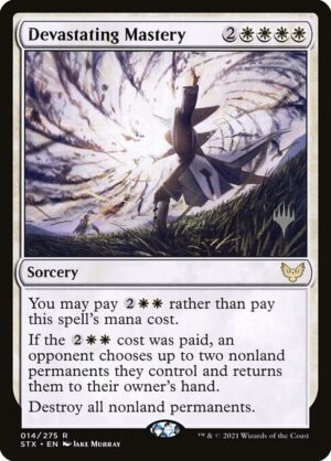 Devastating Mastery<br /><span class="collector-number">Collector No. 14p</span>