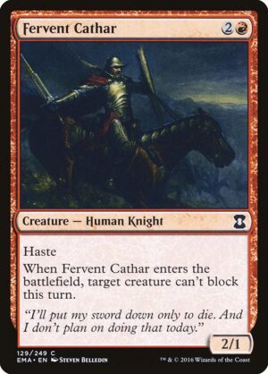 Fervent Cathar<br /><span class="collector-number">Collector No. 129</span>