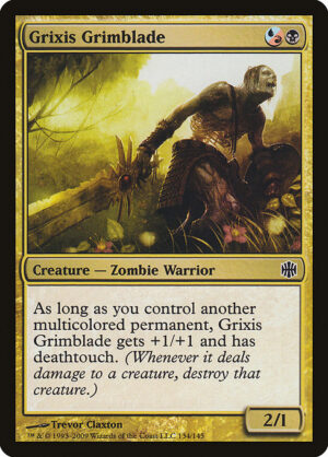 Grixis Grimblade<br /><span class="collector-number">Collector No. 134</span>