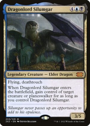 Dragonlord Silumgar<br /><span class="collector-number">Collector No. 203</span>