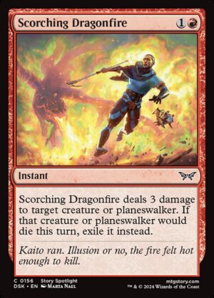 Scorching Dragonfire<br /><span class="collector-number">Collector No. 156</span>