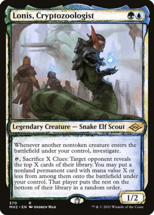 Lonis, Cryptozoologist<br /><span class="collector-number">Collector No. 370</span>