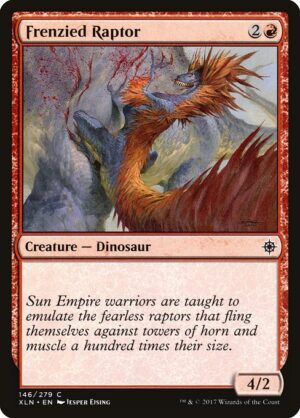 Frenzied Raptor<br /><span class="collector-number">Collector No. 146</span>