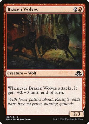 Brazen Wolves - Foil<br /><span class="collector-number">Collector No. 122</span>