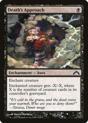 Death's Approach<br /><span class="collector-number">Collector No. 62</span>
