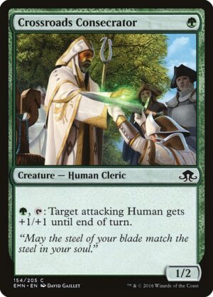Crossroads Consecrator<br /><span class="collector-number">Collector No. 154</span>