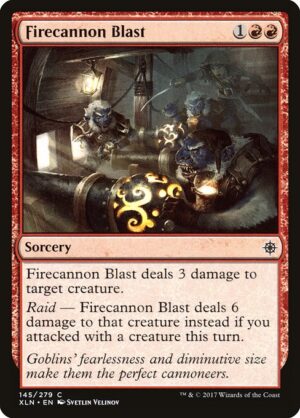 Firecannon Blast<br /><span class="collector-number">Collector No. 145</span>
