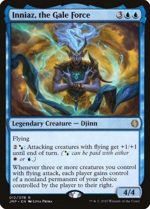 Inniaz, the Gale Force<br /><span class="collector-number">Collector No. 12</span>