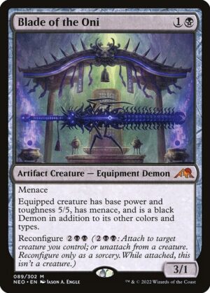 Blade of the Oni - Foil<br /><span class="collector-number">Collector No. 89</span>