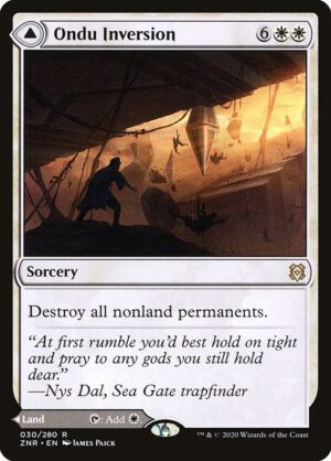 Ondu Inversion // Ondu Skyruins<br /><span class="collector-number">Collector No. 30</span>