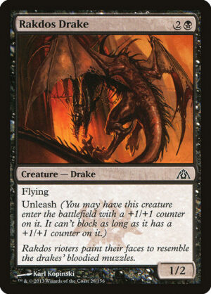 Rakdos Drake<br /><span class="collector-number">Collector No. 28</span>