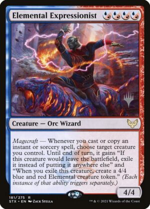 Elemental Expressionist - Foil<br /><span class="collector-number">Collector No. 181p</span>