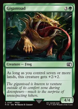 Gigantoad - Foil<br /><span class="collector-number">Collector No. 187</span>
