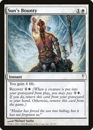 Sun's Bounty<br /><span class="collector-number">Collector No. 18</span>