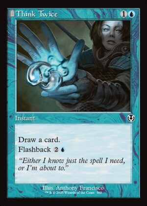Think Twice<br /><span class="collector-number">Collector No. 369</span>