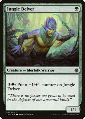 Jungle Delver<br /><span class="collector-number">Collector No. 195</span>