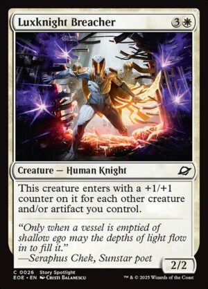 Luxknight Breacher<br /><span class="collector-number">Collector No. 26</span>