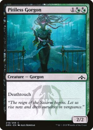 Pitiless Gorgon<br /><span class="collector-number">Collector No. 218</span>