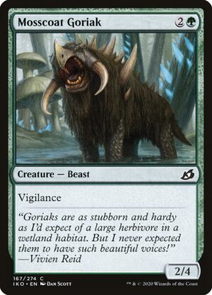 Mosscoat Goriak - Foil<br /><span class="collector-number">Collector No. 167</span>