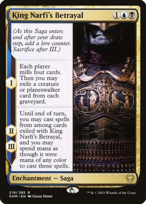 King Narfi's Betrayal<br /><span class="collector-number">Collector No. 219</span>