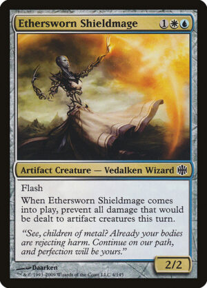 Ethersworn Shieldmage<br /><span class="collector-number">Collector No. 4</span>