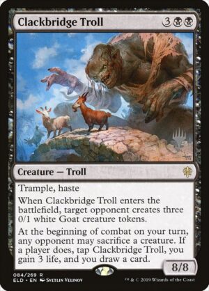 Clackbridge Troll<br /><span class="collector-number">Collector No. 84p</span>