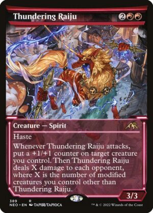 Thundering Raiju<br /><span class="collector-number">Collector No. 389</span>
