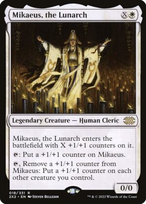 Mikaeus, the Lunarch<br /><span class="collector-number">Collector No. 18</span>