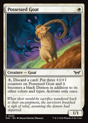 Possessed Goat<br /><span class="collector-number">Collector No. 25</span>