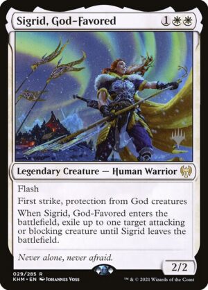 Sigrid, God-Favored<br /><span class="collector-number">Collector No. 29p</span>