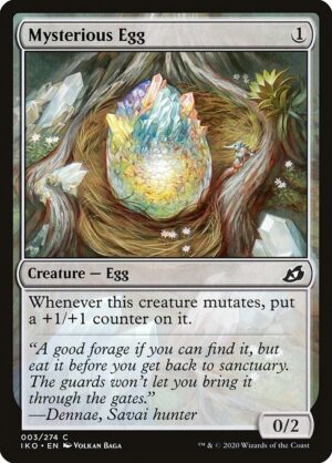 Mysterious Egg<br /><span class="collector-number">Collector No. 3</span>