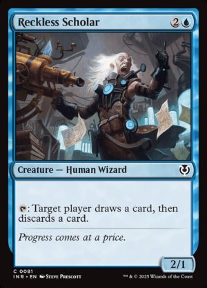 Reckless Scholar<br /><span class="collector-number">Collector No. 81</span>