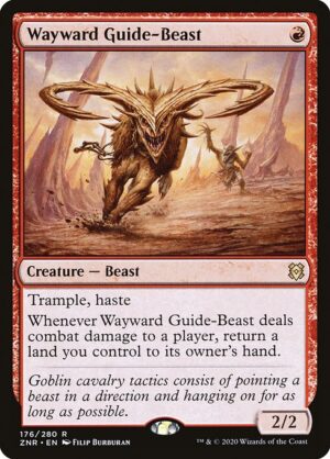 Wayward Guide-Beast<br /><span class="collector-number">Collector No. 176</span>