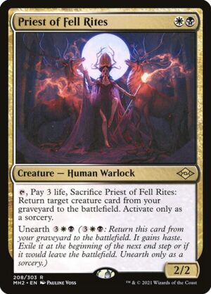Priest of Fell Rites - Foil<br /><span class="collector-number">Collector No. 208</span>