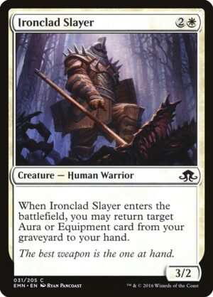 Ironclad Slayer<br /><span class="collector-number">Collector No. 31</span>