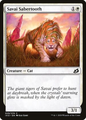 Savai Sabertooth<br /><span class="collector-number">Collector No. 29</span>