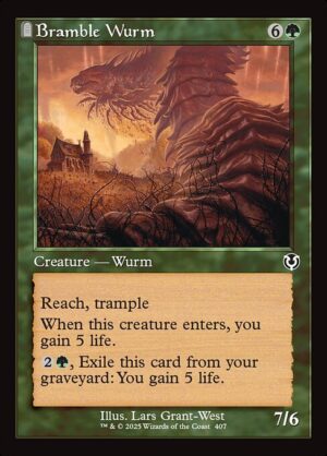 Bramble Wurm<br /><span class="collector-number">Collector No. 407</span>