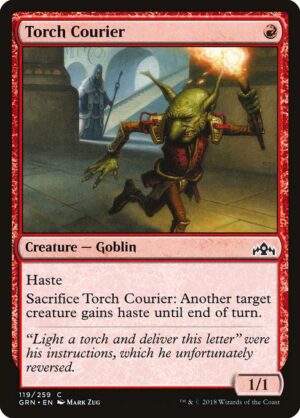 Torch Courier<br /><span class="collector-number">Collector No. 119</span>