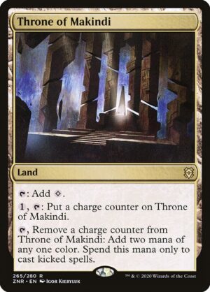 Throne of Makindi<br /><span class="collector-number">Collector No. 265</span>