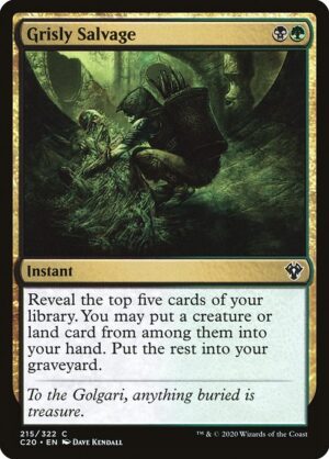 Grisly Salvage<br /><span class="collector-number">Collector No. 215</span>