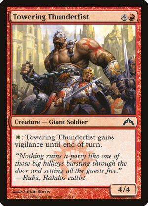 Towering Thunderfist<br /><span class="collector-number">Collector No. 109</span>
