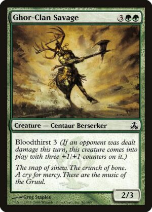 Ghor-Clan Savage<br /><span class="collector-number">Collector No. 86</span>