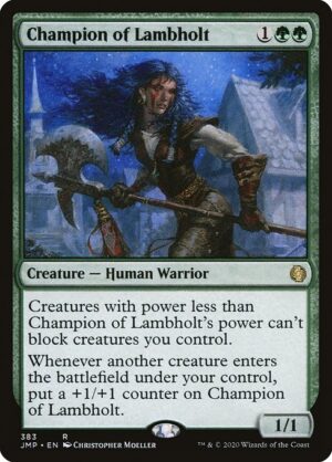 Champion of Lambholt<br /><span class="collector-number">Collector No. 383</span>
