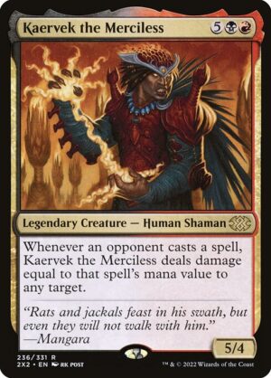 Kaervek the Merciless<br /><span class="collector-number">Collector No. 236</span>