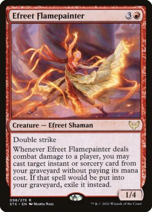 Efreet Flamepainter<br /><span class="collector-number">Collector No. 98</span>