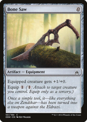 Bone Saw<br /><span class="collector-number">Collector No. 161</span>