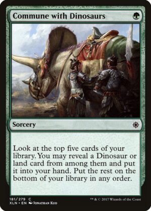 Commune with Dinosaurs<br /><span class="collector-number">Collector No. 181</span>