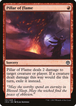 Pillar of Flame<br /><span class="collector-number">Collector No. 141</span>