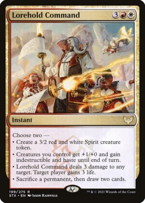 Lorehold Command<br /><span class="collector-number">Collector No. 199</span>